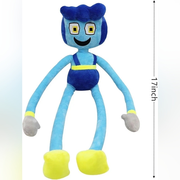 AFF Other - 17" Daddy Long Legs Soft Toy 17 Inch Blue and Yellow Plush Kids Poppy Playtime